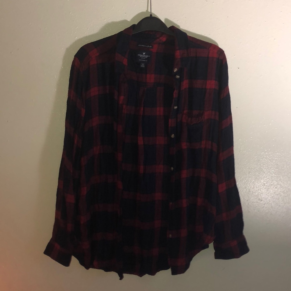Navy and red ahh-mazingly soft boyfriend fit